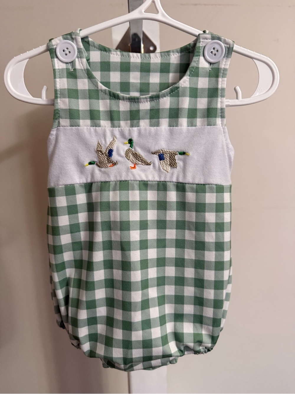Boutique Mallard Duck Romper